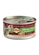 Вологий корм для кішок Carnilove Chicken, Duck & Pheasant з куркою, качкою та фазаном 100 г