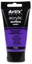 Zestaw farb akrylowych Artix PP632-5 Neon Purple 6 x 75 ml (18435250982391)