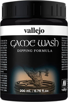 Фарба Vallejo Game Color Wash 73.301 200 мл Чорна (8429551733014)