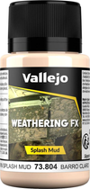 Farba akrylowa Vallejo Weathering FX Splash Mud 73.804 40 ml Light Brow (8429551738040)