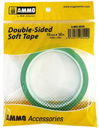 Малярна стрічка Ammo Double-Sided Soft Tape Двостороння 15 мм x 10 м (8432074080442)