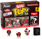 Набір фігурок-сюрприз Funko Bitty POP Marvel Deadpool Master 4 шт (0889698849593)