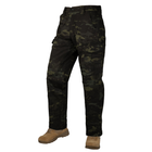 Тактичні штани Emerson Blue Label Ergonomic Fit Long Multicam Black 48-50р (95271)