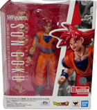 Фігурка Tamashii Nations Dragon Ball Super Super Saiyan God Son Goku Saiyan God of Virtue S.H. figuarts 14 см (4573102661234)