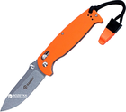 Туристический нож Ganzo G7412 Orange (G7412-OR-WS) - изображение 1