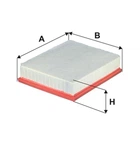 Фільтр повітря WIX FILTERS 157/10 = WA9843 WIX Filters (WA9843)