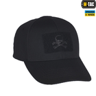 Бейсболка тактична M-Tac Flex Pirate Skull Black L/XL 40515002-59-61