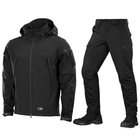 Форма M-Tac Куртка SoftShell + Брюки Aggressor Gen.II Flex Black размер S