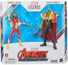 Zestaw figurek Hasbro Marvel Avengers Beyond Earth Mightiest Skrull Queen & Super Skrull 2 szt (5010996142535)