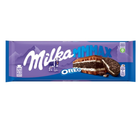 Шоколад молочний Milka MMMAX Oreo молочна начинка та хрумке печиво 300 г