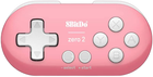 Kontroler bezprzewodowy 8BitDo Zero 2 Bluetooth Gamepad Pink (RET00220)