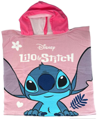 Рушник-пончо для купання Disney Stitch 55 x 110 см (8435631312390)