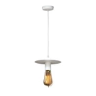 Светильник подвесной в стиле лофт MSK Electric Disk NL 2009 WH
