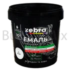 Емаль акрилова для дерева, металу та бетону ZEBRA 0,7 кг RAL 9003 10 біла глянцева