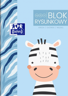 Zestaw bloków rysunkowych Oxford Kids A2 20 arkuszy 5 szt (5904017414872)