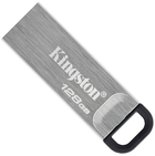 Флеш пам'ять USB Kingston DataTraveler Kyson 128GB USB 3.2 Gen1 Silver/Black (DTKN/128GB)