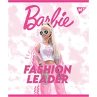 Набір зошитів YES Barbie А5 18 аркушів клітинка 10шт.в наборі