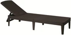 Шезлонг, Jaipur Sun lounger, виски коричневый