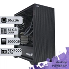Робоча станція PowerUp Desktop #450 Core i5 13400F / 32GB / HDD 2TB / SSD 1TB / NVIDIA Quadro RTX4000 8GB для 3D моделювання відеомонтажу рендерингу для інженерів та архітекторів