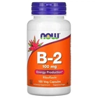 Вітаміни і мінерали Now Foods B-2 100мг 100 вег капсул