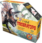 Puzzle I AM Dinozaur Triceratops 100 elementów (40232427619)