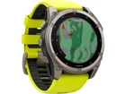 Спортивний годинник Garmin Fenix 8 47mm Solar Sapphire Titanium w. Amp Yellow/Graphite Silicone Band (010-02906-20/21)