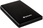 SSD dysk Verbatim Store ‘n’ Go 256GB USB 3.2 Gen 1 Black (023942321804)