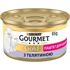Влажный корм Purina Gourmet Gold Паштет с телятиной 85 г