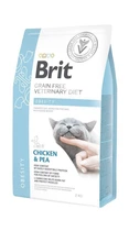 Сухой корм Brit VD Obesity при избыточном весе с курицей и горохом