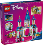 Zestaw klocków LEGO Disney Princess Zamek Kopciuszka i kareta 596 elementów (43275)