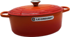 Каструля LeCreuset овальна чавунна червона 31 см (0024147263173)