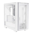 Корпус ASUS A21 White Tempered Glass без БП (90DC00H3-B09010)