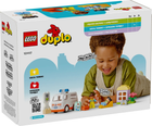 Zestaw klocków LEGO DUPLO Karetka z kierowcą 19 elementów (10447)