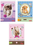 Notes Herlitz Pretty Pets A6 kratka (4008110091839)