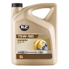 Олива трансмісійна K2 SYNTHETIC GEAR OIL GL-5 75W-90 5 л K2 (O5565E) K20940