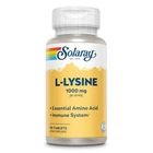 Амінокислота Solaray L-Lysine 1000 мг 90 таблеток