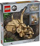 Конструктор LEGO Jurassic World Скелети динозаврів: череп трицератопса 468 елементів (76969)