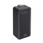 Портативний зарядний пристрій (павербанк) Rivacase RIVAPOWER VA1084 (Black), 40000 mA, PD 65W, з LCD, чорний