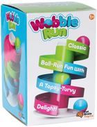 Zabawka edukacyjna Fat Brain Toys Kulkowy tor-balanser Wobble Run (0811802026095)