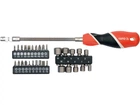 Гнучка викрутка зі змінними насадками PH-PZ-SL-TORX-HEX, 1/4", 31 од. YATO (YT-25972)