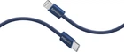Кабель Promate EcoLine-Ci120 USB-C to Lightning 27W Power Delivery 1.2 м Navy (ecoline-ci120.navy)