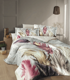 Комплект постільної білизни 3D Digital Satin Duvet Cover Set First Choice - First Choice - 3DS-08 YALENS - Євро - Молочний