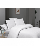 Комплект постельного белья Deluxe Satin First Choice - First Choice - DLX-735 Royce White - Евро - Белый