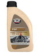 Герметик гідропідсилювача керма 1L "K2" PSF Power Steering Fluid+Stop Leak O5821E