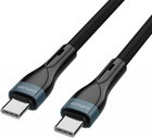 Кабель 4smarts PremiumCord 60W USB-С - USB-С 1м. Black (4252011905492)