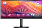 Монитор 34" MSI Modern MD342CQP -- UWQHD / VA 1500R / 120Hz / FreeSync Premium / 8bits + FRC / HDR Ready / USB Type-C 98W Power Delivery / HAS / PiP / PbP / KVM / Speakers 3W