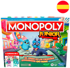 Gra planszowa Hasbro Monopoly Junior board (hiszpańska edycja) (5010996134868)