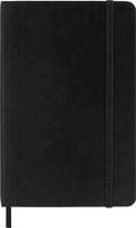 Notatnik Moleskine Classic 9 x 14 cm 192 strony w kratkę Czarny (9788883707124)