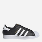 Sneakersy damskie skórzane adidas Originals Superstar W FV3286 40.5 (UK 7) Czarne (4062056828126)