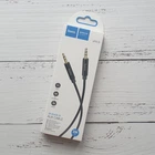 Аудіо кабель Aux Hoco UPA19 mini-Jack 3.5mm to 3.5mm чорний 2 метра